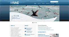 Desktop Screenshot of mrag.co.uk