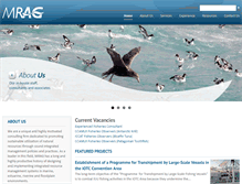 Tablet Screenshot of mrag.co.uk